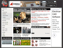 Tablet Screenshot of corintimao.com.br